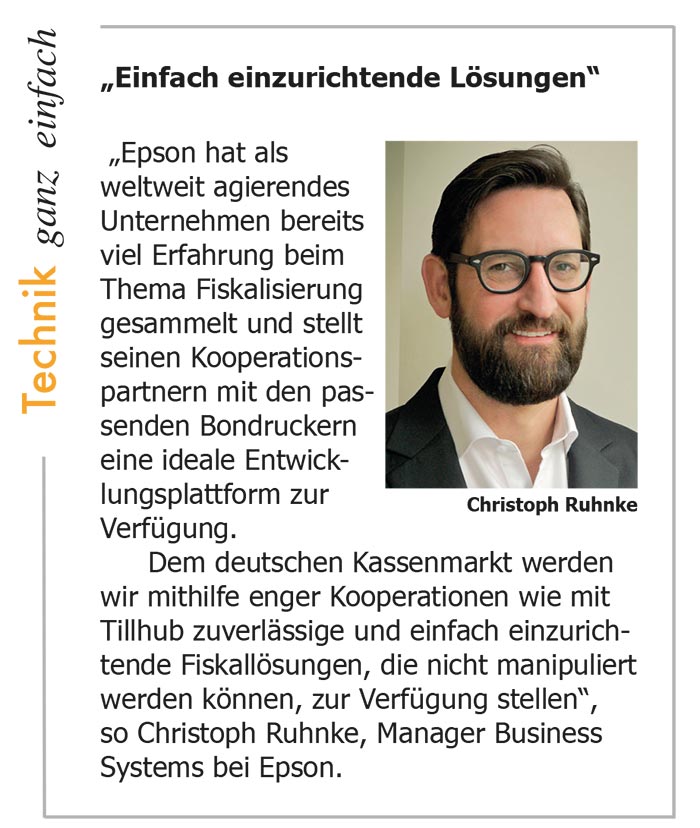 kommentar von Christoph Ruhnke, Epson