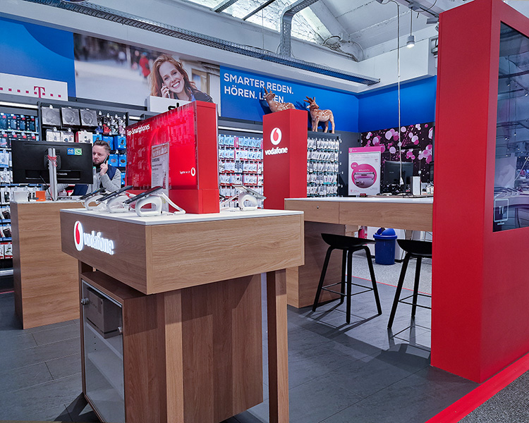 Johann+Wittmer Vodafone Shop in Shop wittmer-vodafone-shop