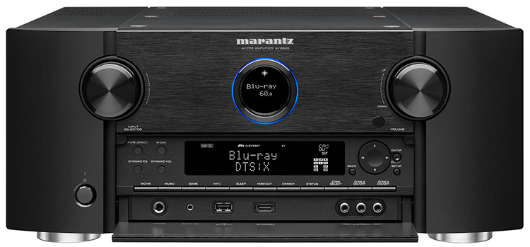 MArantz AV-Vorverstärker AV8805A Frontseite marantz_AV_8805A-vorderseite-offen