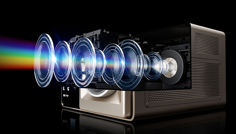 Hisense Triple-Laser-Projektor für große Bilder