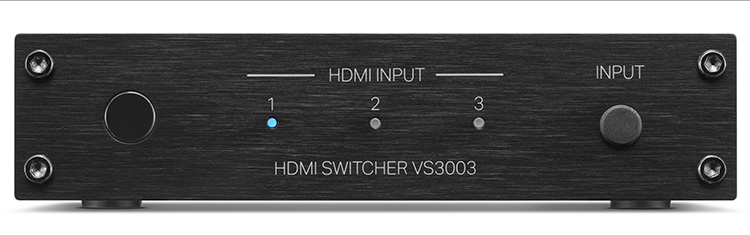 8K-HDMI-Switch mit 3 Eingängen für Denon und Marantz denon-8k-switch-front