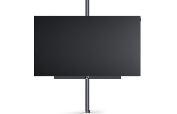 Loewe bild i mit Bodenstange loewe-bild-i-floor2ceiling-stand