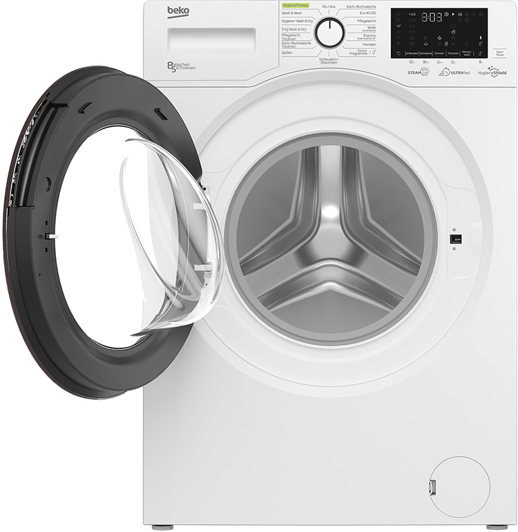 Beko Waschtrockner WDW85142Ultra1 beko-waschtrockner-WDW85142Ultra1-offen
