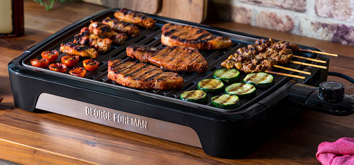 Smokeless BBQ Grill von George Foreman smokeless-bbq-grill-ansicht