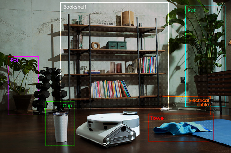 Jet Bot AI+ Sensoren samsung-ki-erkennung-Jet-Bot