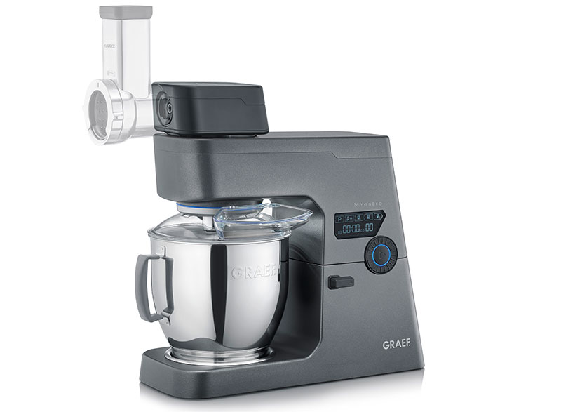 GRAEF präsentiert Adapter für Kenwood-Zubehör an der Küchenmaschine MYestro