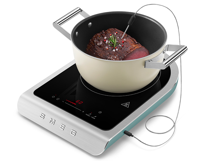 Smeg Kochfeld Mobiles Induktionskochfeld von Smeg für grenzenloses Kochvergnügen
