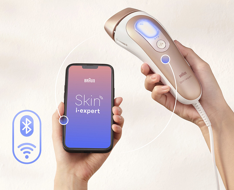 Intelligente Haarentfernung mit dem Braun Skin i-expert IPL