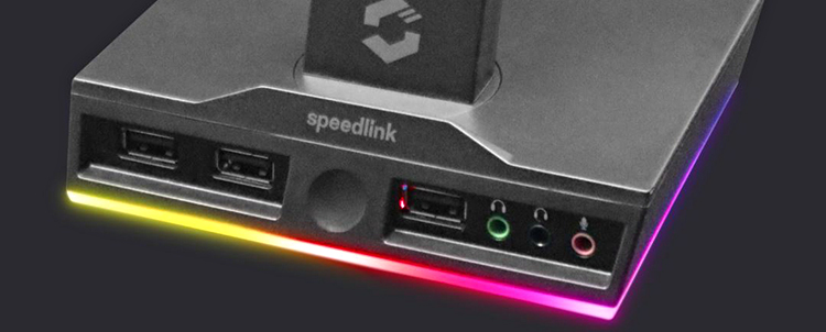 Headset Stand EXCELLO speedlink-excelio-anschluesse