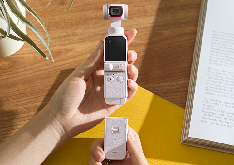 Kamera DJI Pocket 2 Sunset White dji-pocket-2-sunset-white-akku