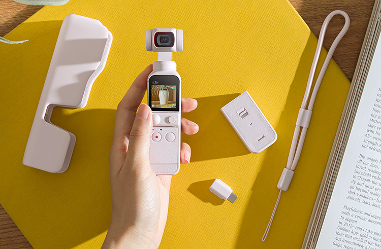 DJI Pocket 2 Sunset White Zubeör dji-pocket-2-sunset-white-zubehoer