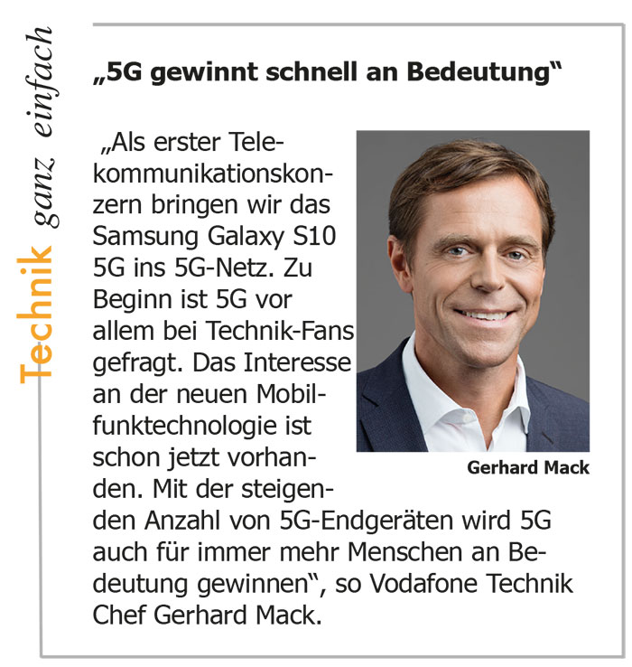 Kommentarkasten Vodafon Gerhard Mack