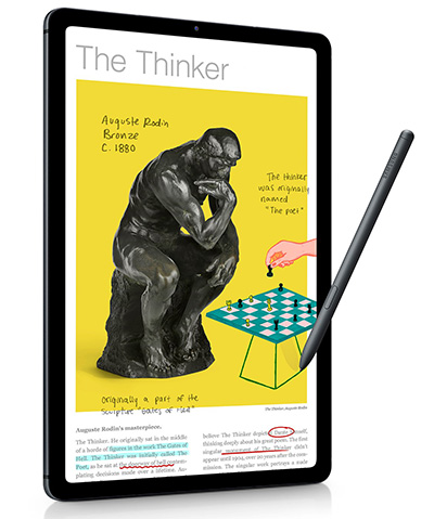 Samsung Galaxy Tab S6 Lite Samsung Galaxy Tab S6 Lite mit hoher Laufleistung