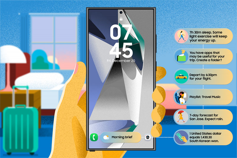 Samsung Galaxy Smartphones Strahlende Aussichten für Samsung Galaxy Geräte