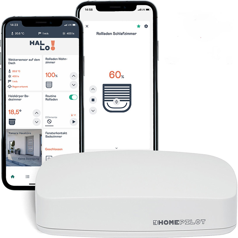 Homepilot Smart Home System Ein sicheres smartes Zuhause mit Homepilot