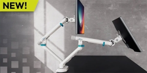 Neue Monitorhalterungen von Digitus f&uuml;r volle Beweglichkeit