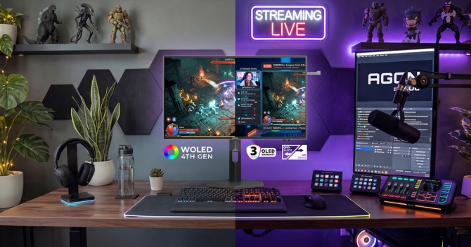 Der AGON PRO AGP277QKDC ist NVIDIA G-SYNC kompatibel und verf&uuml;gt &uuml;ber Adaptive-Sync