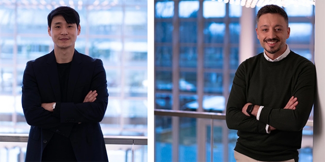Simon Childs, Head of Sales &amp; Go-to-Market (l.), Markus Spodymek, Head of Sales &amp; Marketing (r.)