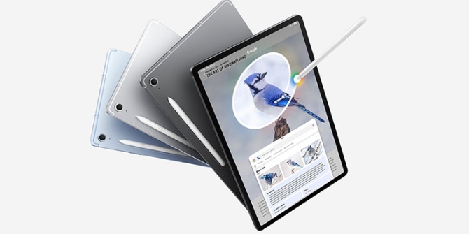 Große Displays und intelligente Funktionen in den neuen Galaxy Tab S10 FE und FE+