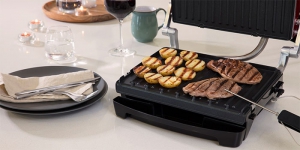 Fitnessgrill mit Temperatursensor von George Foreman