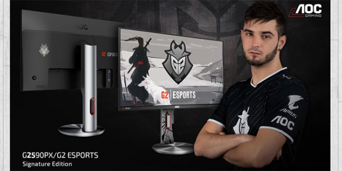 G2 Esports Gaming Monitor G2590PX/G2 von AOC