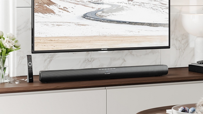 2.0 Soundbar mit HDMI- und Bluetooth-Technologie: HT-SB100