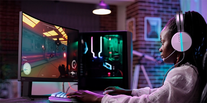 Leistungsstarker Gaming-Monitor