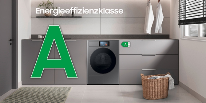 Trockner Line-Up mit sparsamer Wärmepumpentechnologie