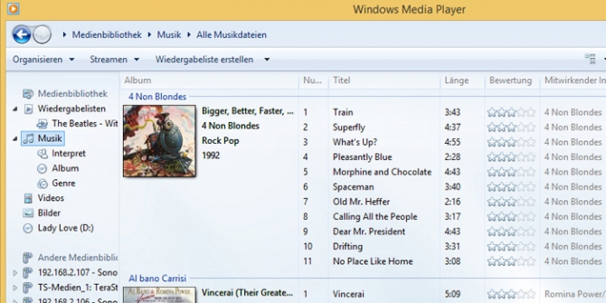 CDs kopieren mit Windows Media-Player