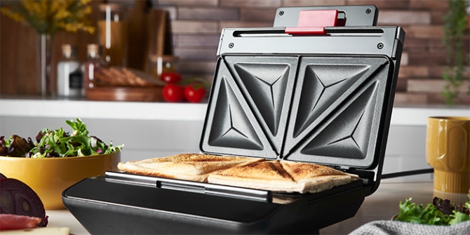 Sandwichtoaster für knusprige Köstlichkeiten 